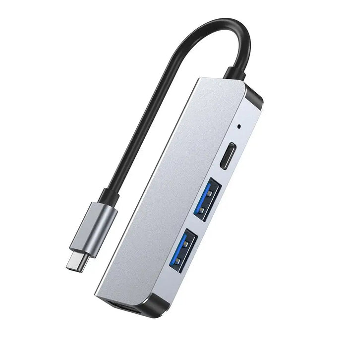 4в1 хъб Tech-Protect V2 USB-C към USB-A 3.0 / USB-A