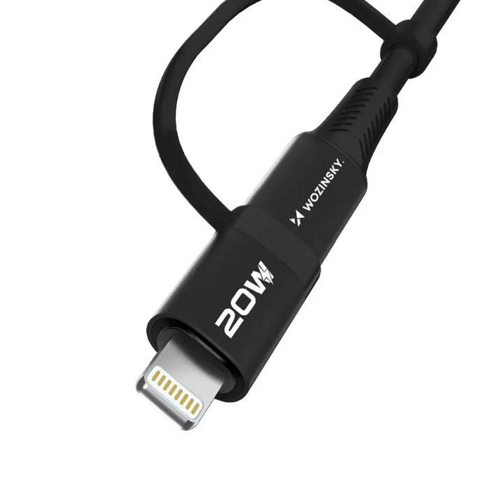 4в1 кабел Wozinsky WNBAA 2x USB-C 1x USB-A 1x