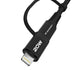 4в1 кабел Wozinsky WNBAA 2x USB-C 1x USB-A 1x