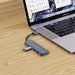 5в1 хъб Tech-Protect V0 USB-A към USB-A 3.0 / 3x