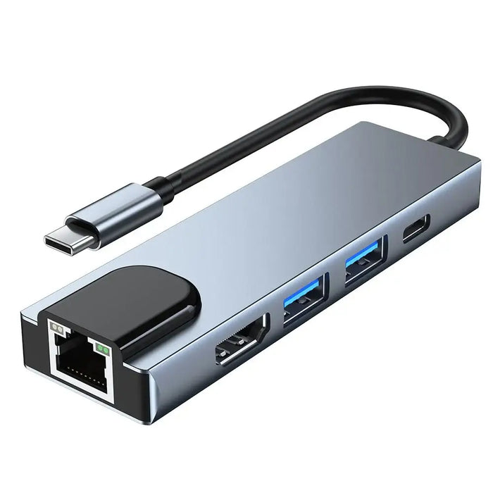 5в1 хъб Tech-Protect V3 USB-C към USB-A 3.0 / USB-A