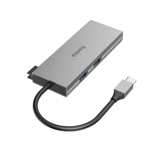 6-портов хъб USB-C HAMA Multiport 2 x USB-A USB-C