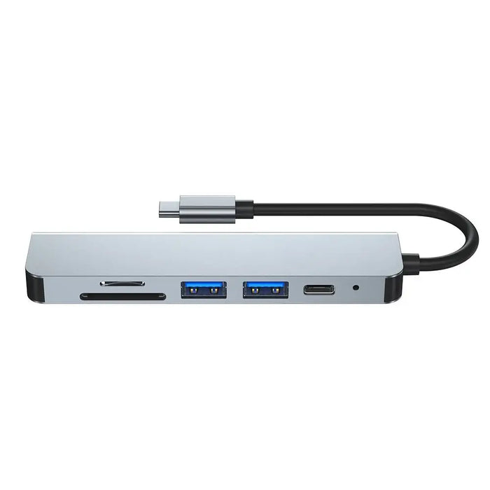 6в1 хъб Tech-Protect V4 USB-C към USB-A 3.0 / USB-A