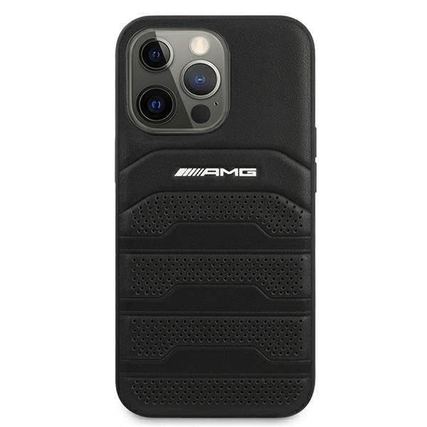 Кейс AMG AMHCP13XGSEBK за iPhone 13 Pro Max 6.7 черен /