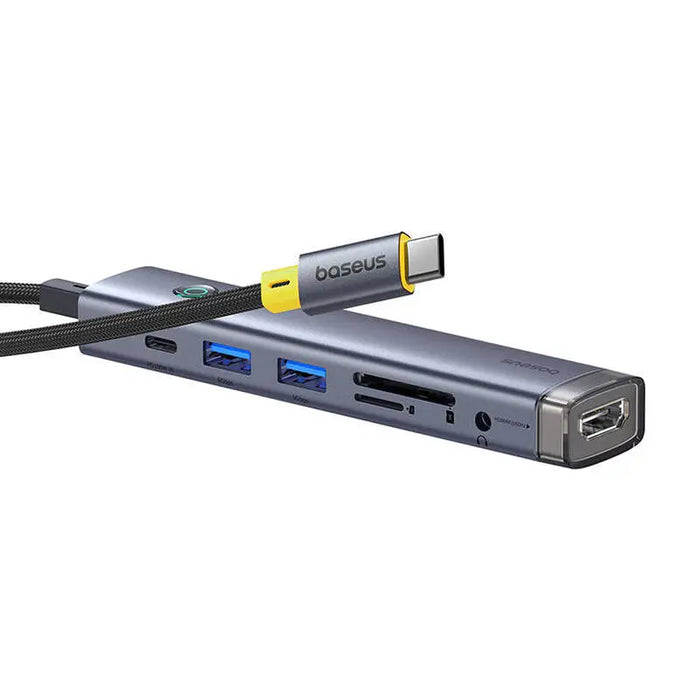 7в1 хъб Baseus UltraJoy USB-C към HDMI + 2x USB3.0