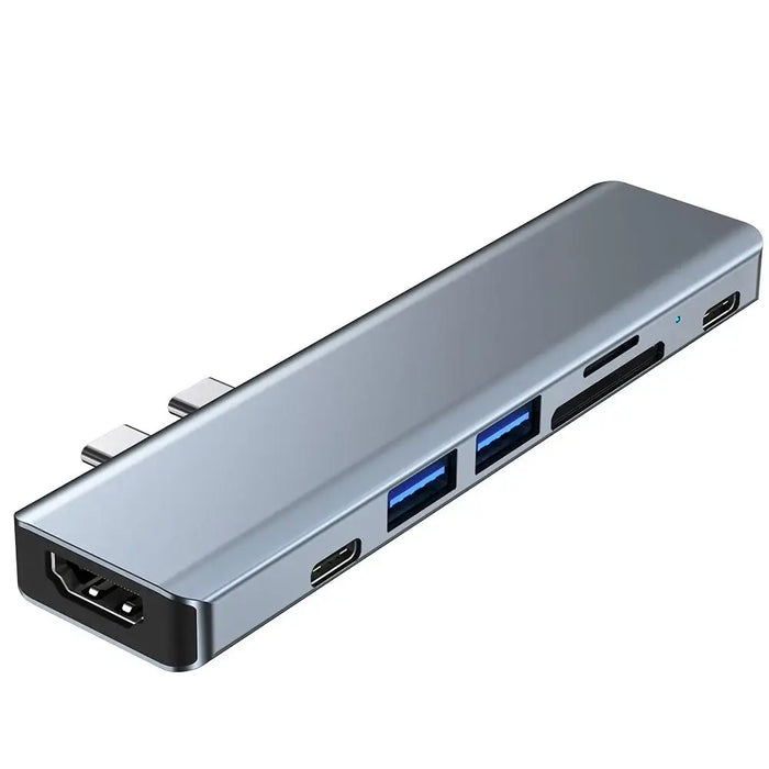 7в1 хъб Tech-Protect V5 2x USB-C към USB-A 3.0