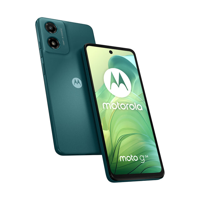 Смартфон MOTOROLA MOTO G04, 128GB, 8GB RAM, Sea Green