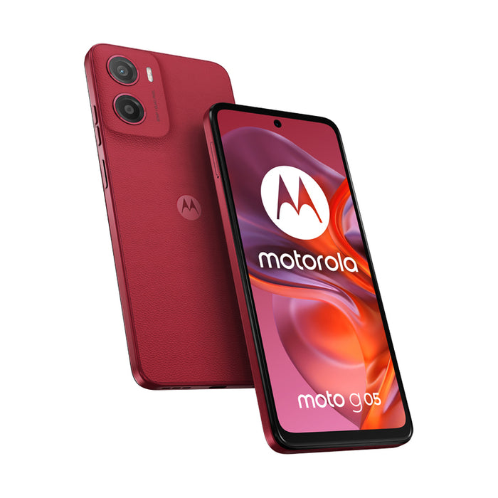 Смартфон MOTOROLA MOTO G05, 128GB, 8GB RAM, Plum Red