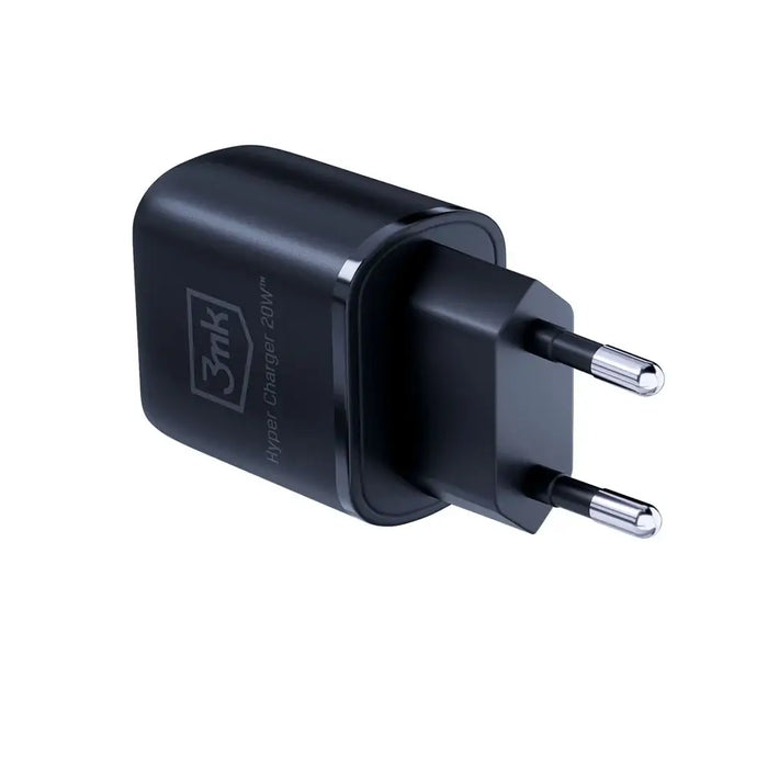 Адаптер 3mk Hyper Charger 20W USB-C USB-A черен