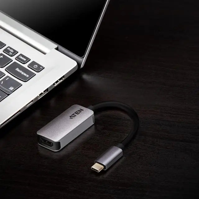 Адаптер ATEN UC3008A1 USB-C мъжко - HDMI женско 4K Черен