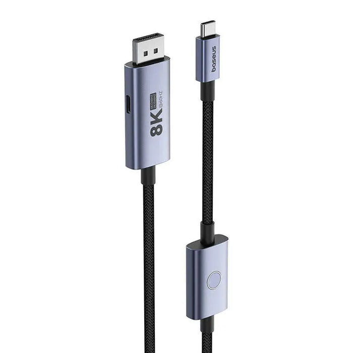 Адаптер Baseus USB - C към DP 8K 1.5m черен