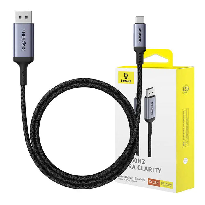 Адаптер Baseus USB-C към DisplayPort 1,5m