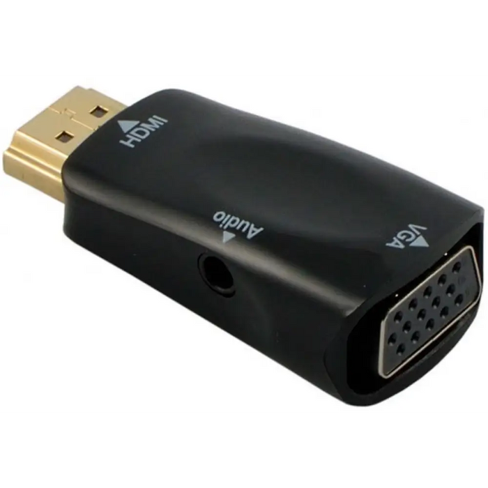 Адаптер Diva HDMI към VGA Black