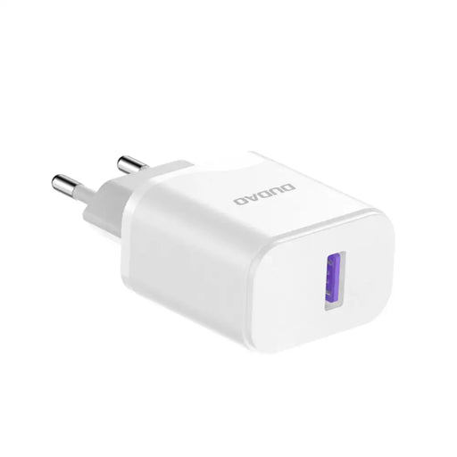 Адаптер Dudao A20EU USB-A 18W бял