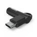 Адаптер Hama USB-C – 3,5 mm жак Aux 90° 201701