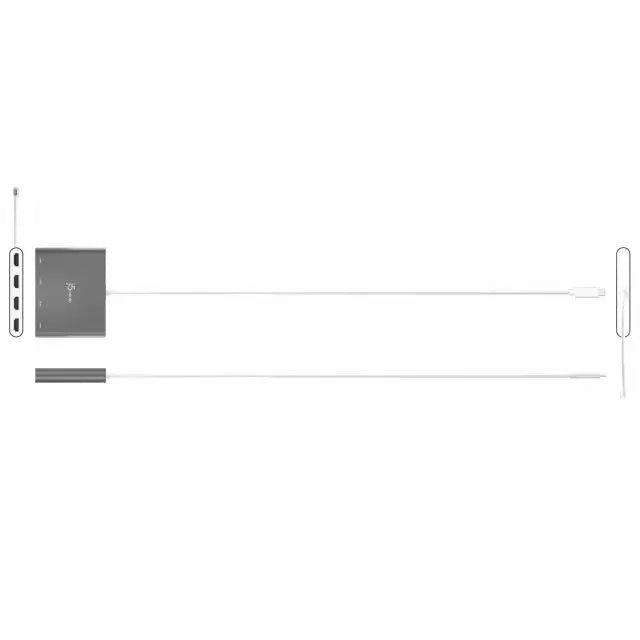 Адаптер j5create JCA366 За 4 монитора USB-C - 4 x HDMI