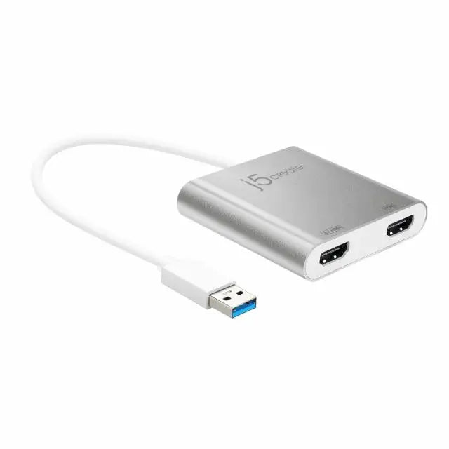 Адаптер j5create JUA365 За 2 монитора USB-A 3.0 - Dual HDMI