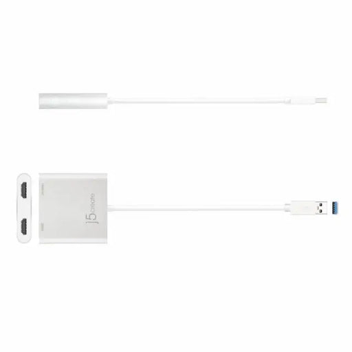 Адаптер j5create JUA365 За 2 монитора USB-A 3.0 - Dual HDMI