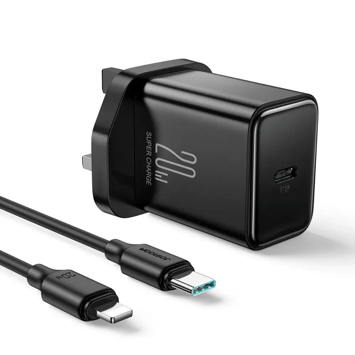 Адаптер Joyroom JR-TCF06 USB-C PD 20W UK + USB-C