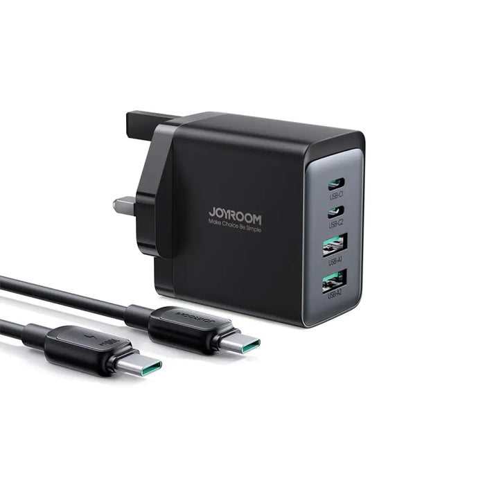 Адаптер Joyroom TCG02 PD 2x USB - C USB - A. 67W GaN