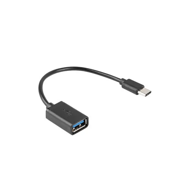 Адаптер Lanberg adapter USB-C(m) 2.0 -> USB-A(f)