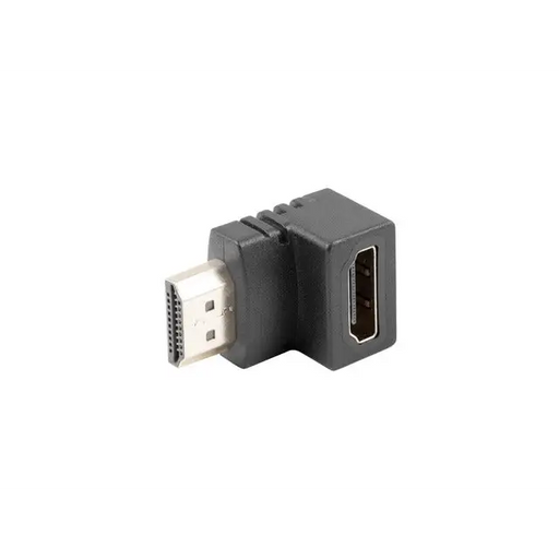 Адаптер Lanberg Adater HDMI(M) - >HDMI(F) Angled Down Black