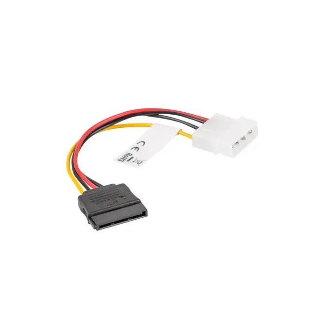 Адаптер Lanberg molex (m) - > SATA (f) cable 15cm