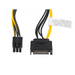 Адаптер Lanberg SATA (m) - > PCI express 6 pin cable 20cm