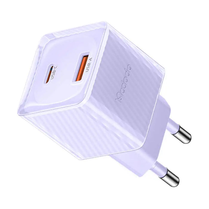 Адаптер McDodo CH-4153 33W USB-A USB-C лилав