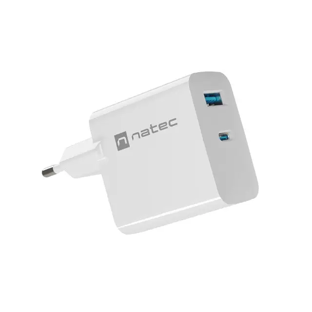 Адаптер Natec USB Charger Ribera Gan 1X USB