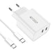 Адаптер Tech-Protect C35W 2x USB-C PD 35W с USB-C