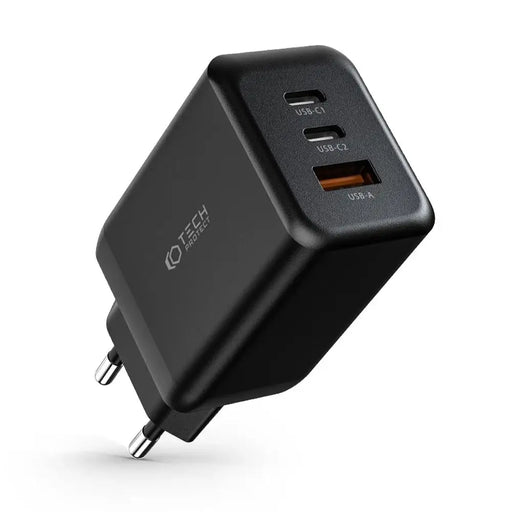 Адаптер Tech-Protect C65W-2 2x USB-C PD 65W / USB-A