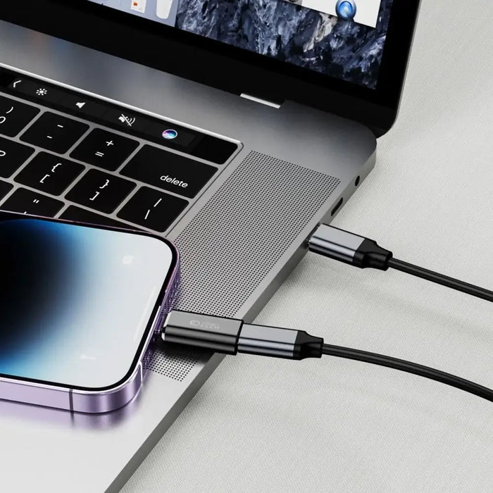 Адаптер Tech-Protect UltraBoost Lightning към USB-C черен