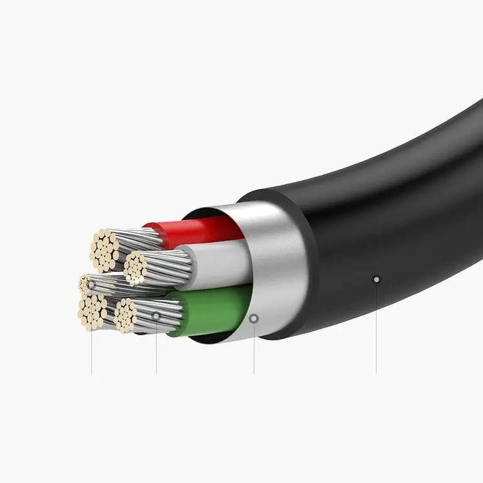 Адаптер USB Type C към аудио 3.5 мини жак черен