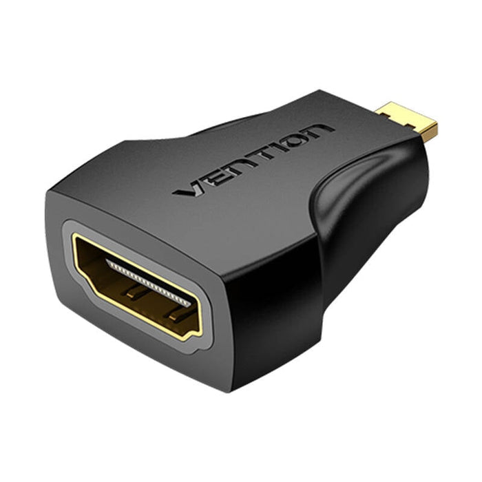 Адаптер Vention AITB0 женски HDMI към мъжки Micro HDMI черен