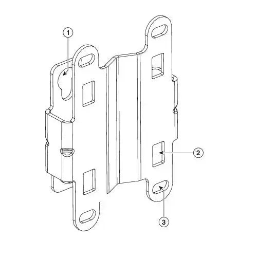 Аксесоар Cisco Vertical pole/wall mounting kit for