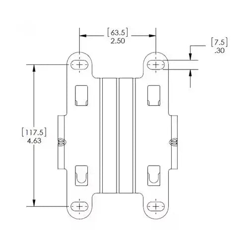 Аксесоар Cisco Vertical pole/wall mounting kit for