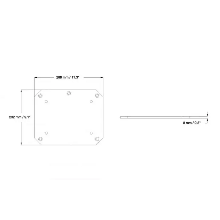 Аксесоар Neomounts by NewStar Fixed Floor Plate for