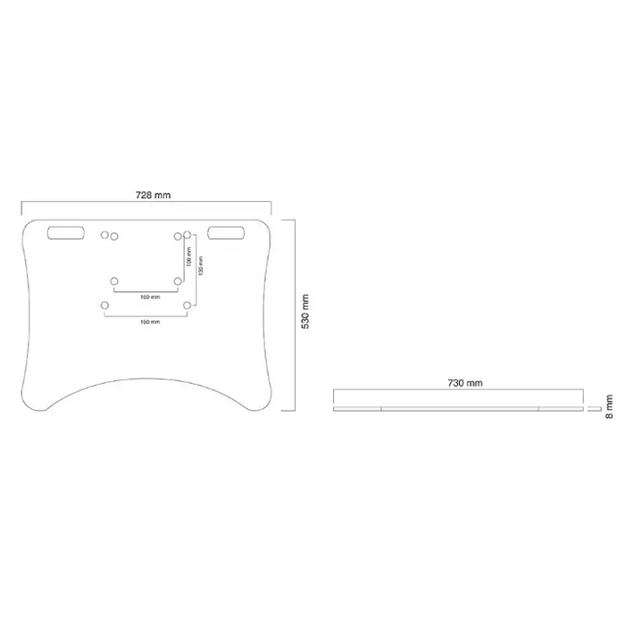 Аксесоар Neomounts by NewStar Fixed Floor Plate for