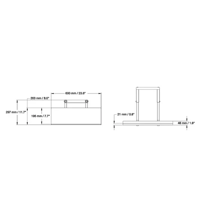 Аксесоар Neomounts by NewStar Keyboard Shelf for