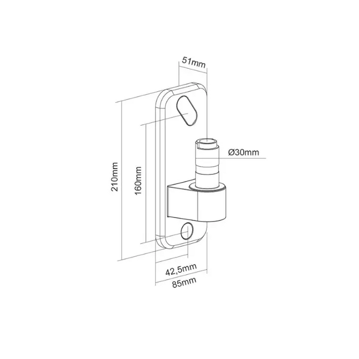 Аксесоар Neomounts by NewStar wall adapter for