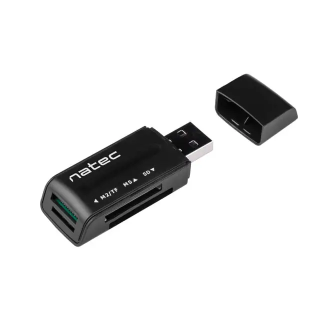 Аксесоар Natec Card Reader MINI ANT 3 SDHC MMC M2