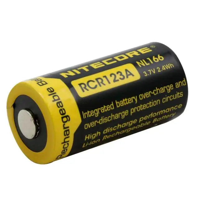 Акумулаторна батерия CR-123 LiIon 3,7V 16340 650mAh NITECORE