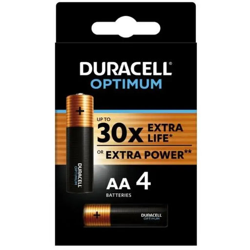 Алкална батерия DURACELL OPTIMUM LR6 /4 бр. в блистер/ 1.5V