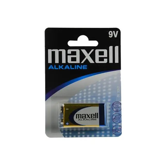 Алкална батерия MAXELL 6LF22 /6LR61/ /9V/ 1 бр. 12 бр/кут.