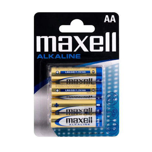 Алкална батерия MAXELL LR-6 /4 бр. в опаковка/ блистер1.5V