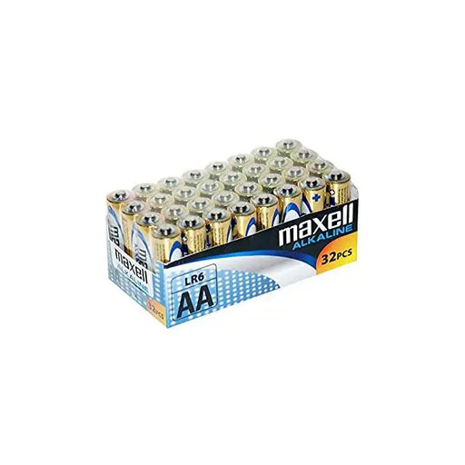 Алкални батерии MAXELL LR6 1,5V AA 32 бр. pack