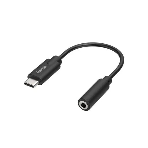 Аудио адаптер HAMA USB-C мъжко - 3.5 mm