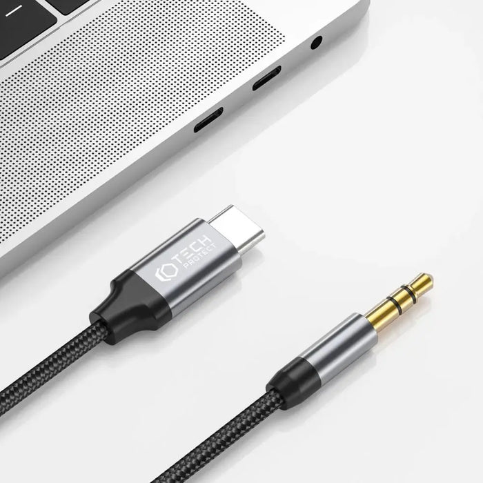 Аудио кабел Tech-Protect UltraBoost USB-C / 3.5mm