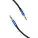 Аудио кабел Vention BAWLF 3.5mm 1m черен